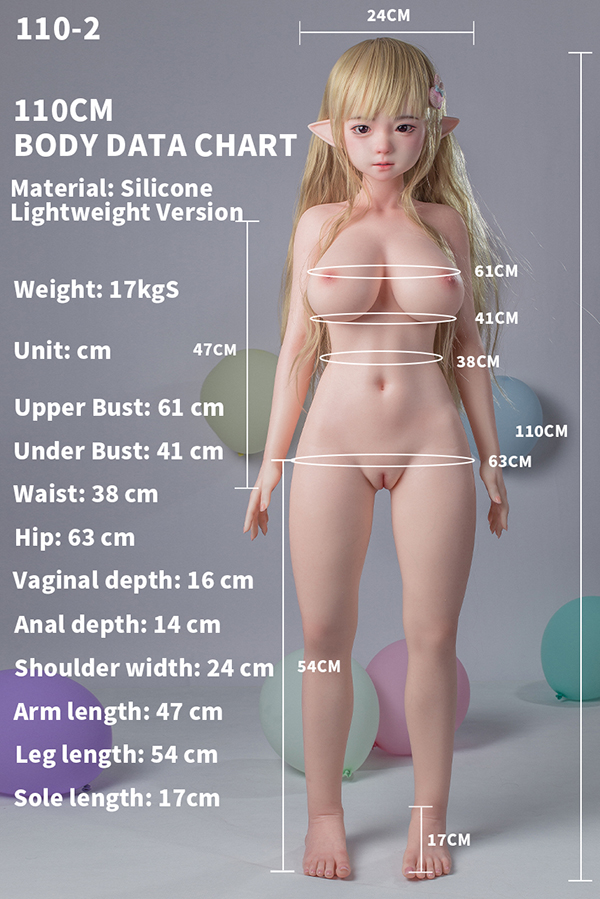 110cm-2 バスト豊かな少女体型