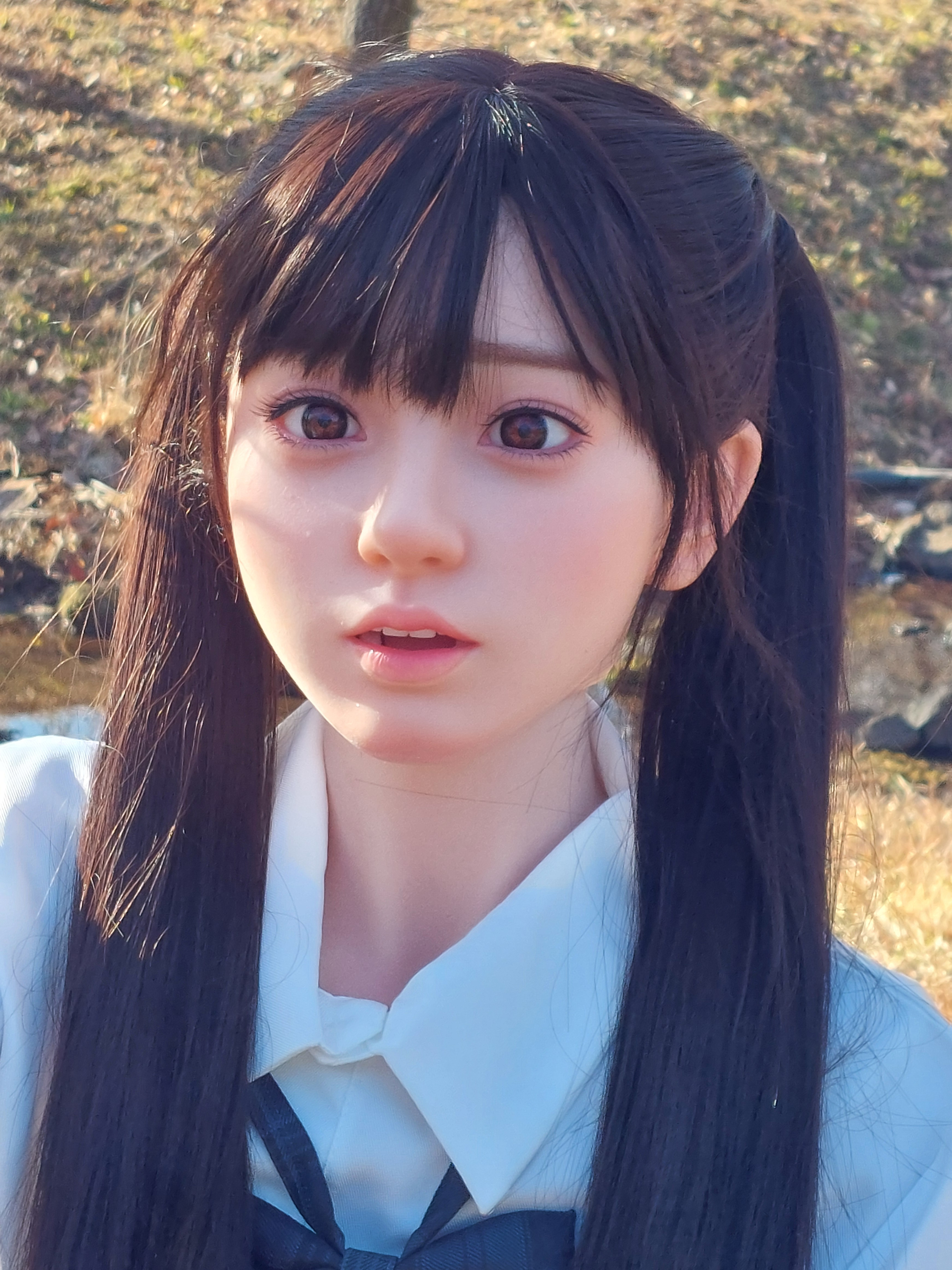 木漏れ日のポートレート