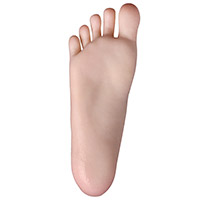 ハードフィートの足裏